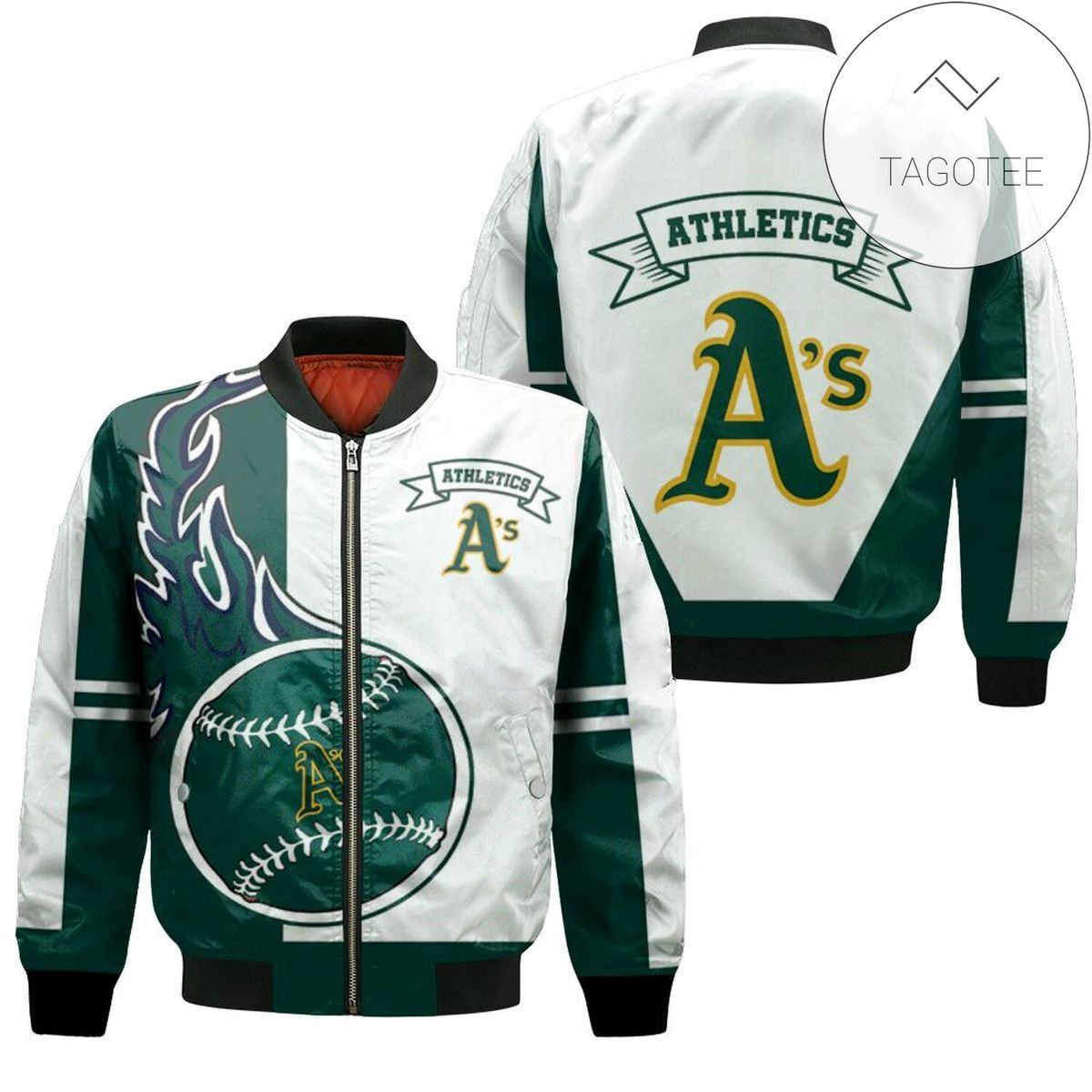 Oakland Athletics Bomber Jacket V3