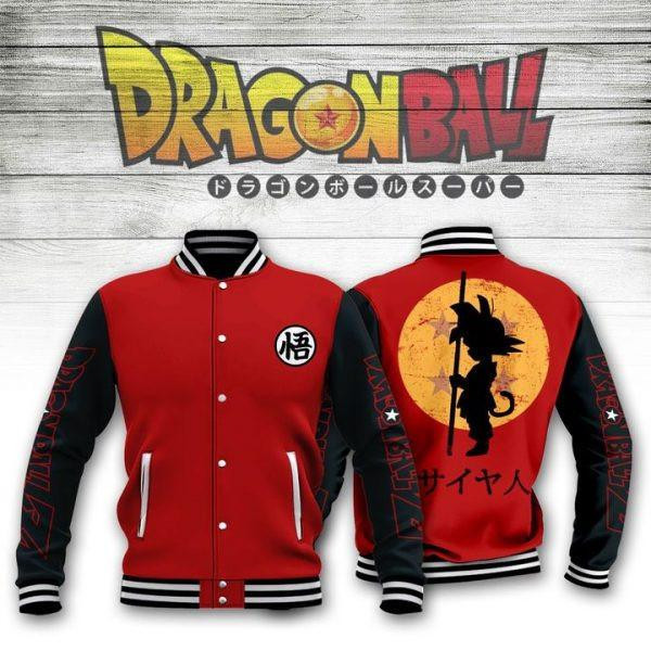 Son Goku Dragon Ball, Son Goku Baseball Jacket 14