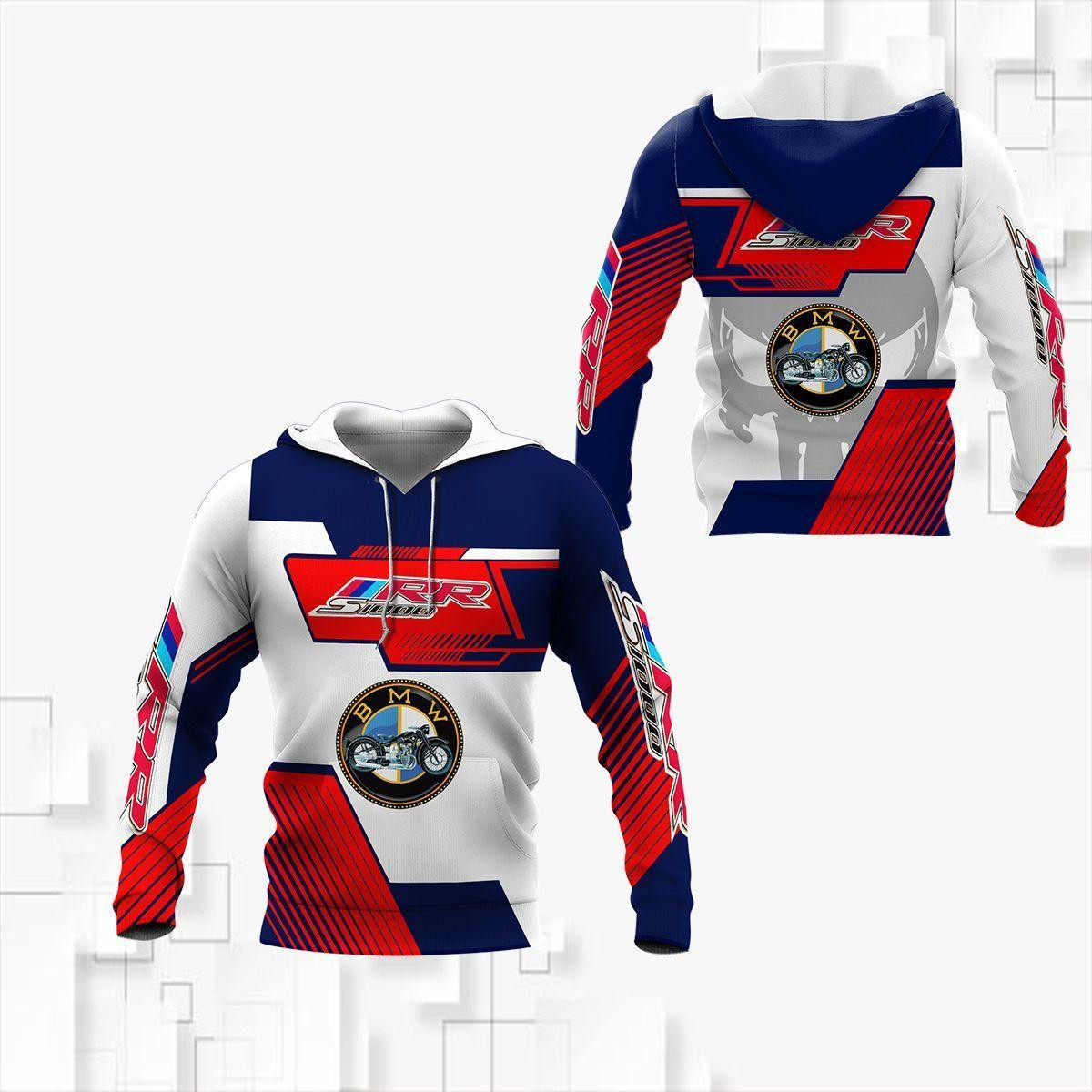 Bmw Motor Shirt 998, 3d Hoodie Zip Hoodie