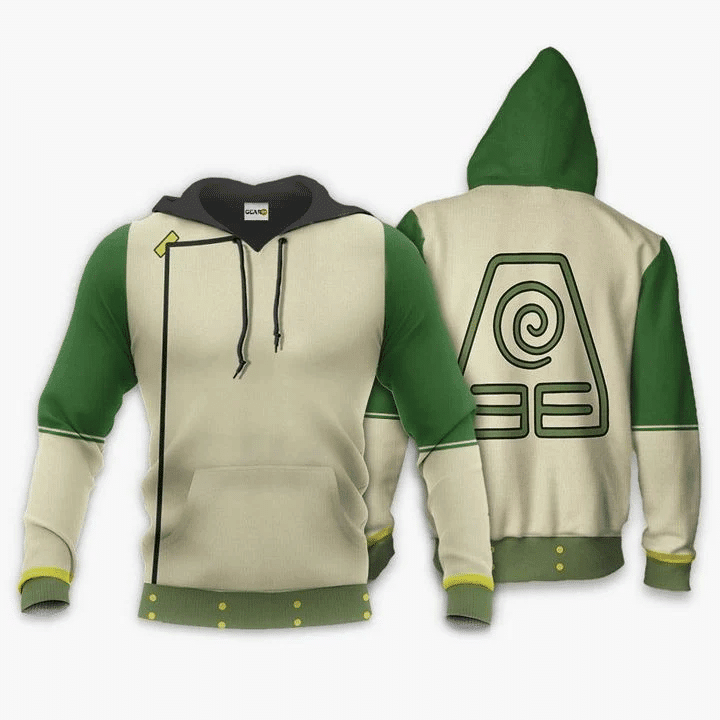 Avatar The Last Airbender Toph Beifong 3d Hoodie Zip Hoodie