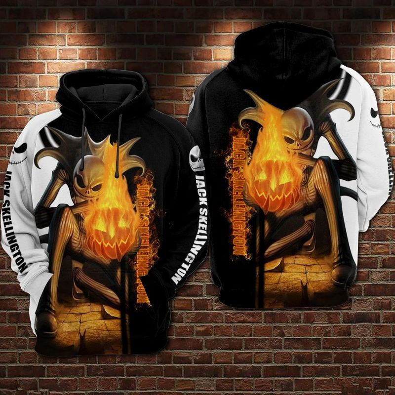 Jack Skellington 3d Hoodie