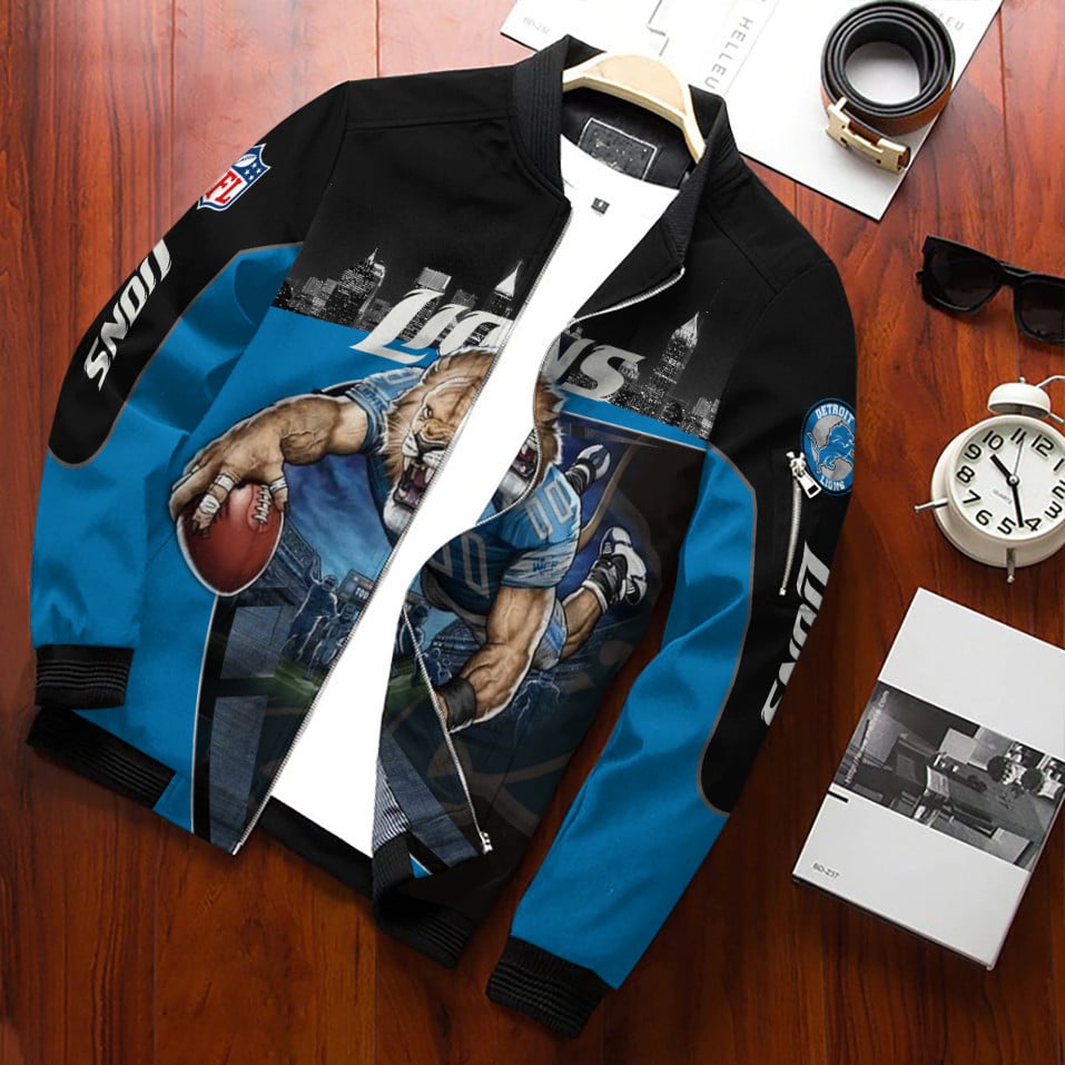 Detroit Lions Bomber Jacket 711