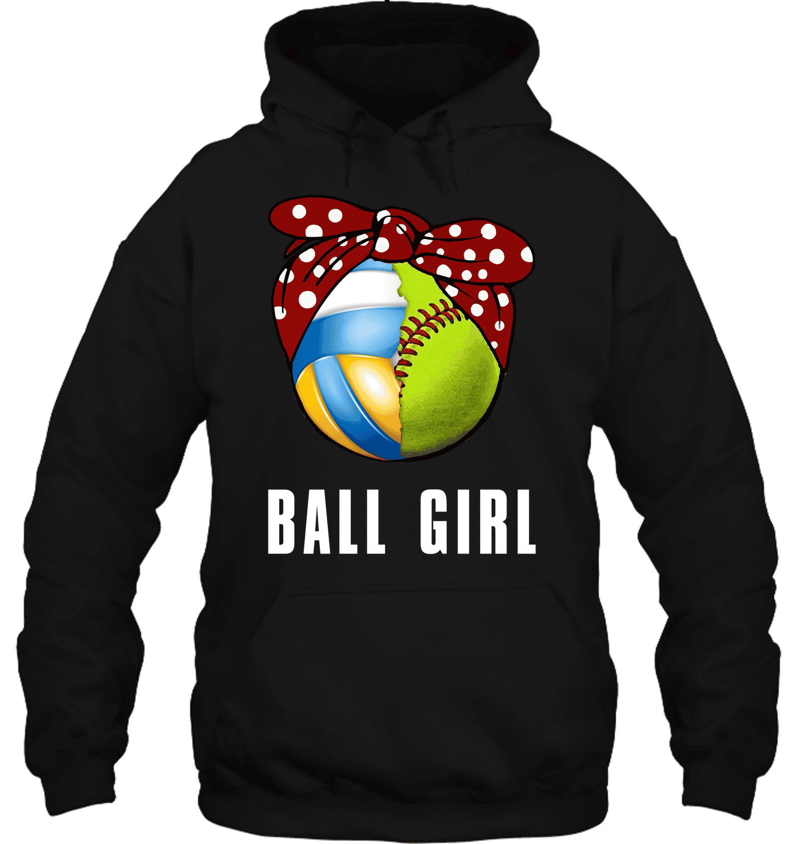 Softball Ball Girl 3D All Over Print Hoodie & Zip Hoodie