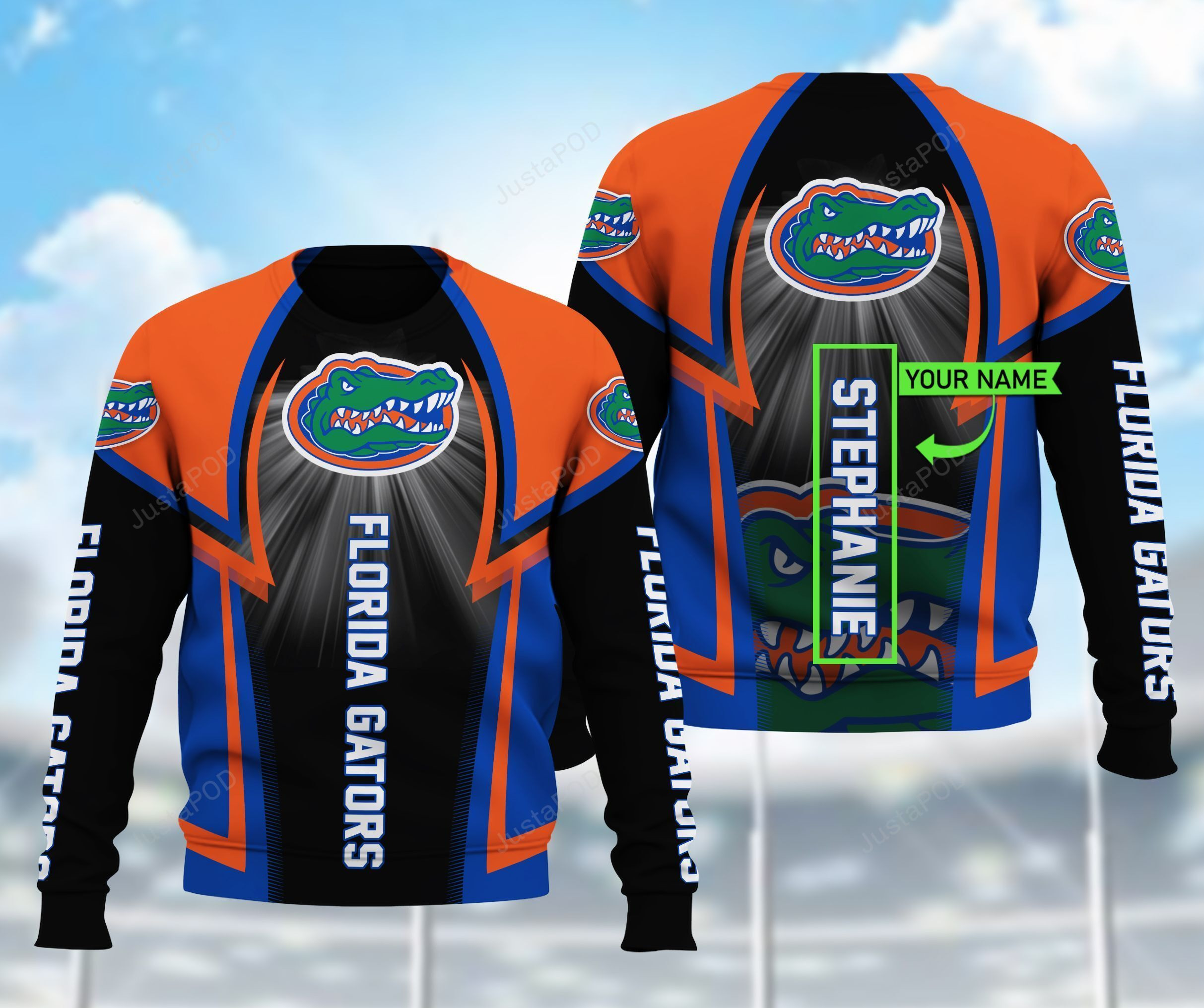Personalized Florida Gators 3D All Over Print Hoodie & Zip Hoodie