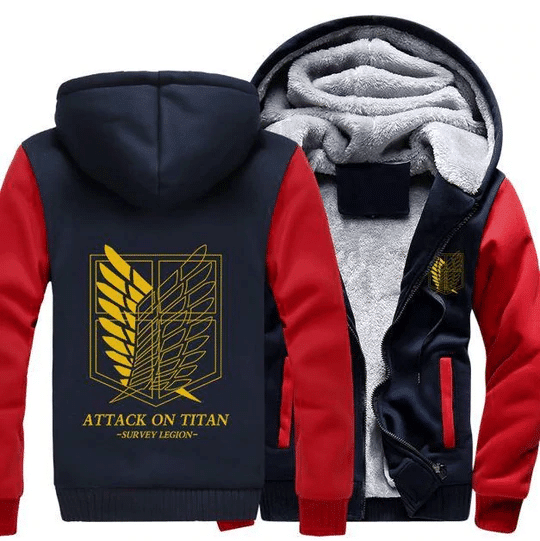 Attack On Titan Shingeki No Kyojin 1 Fan Gift, Attack On Titan Shingeki No Kyojin Fleece Jacket 13