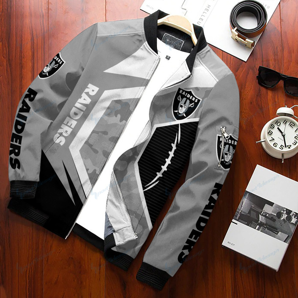 Las Vegas Raiders Bomber Jacket BG287