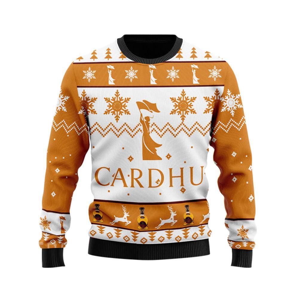 Personalized Cardhu Whiskey Ugly Christmas Sweater