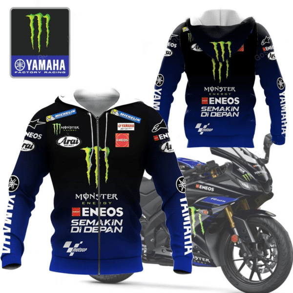 Monster Energy Racing Team Car A3 3d Zip Hoodie Hoodie Ii0 2335