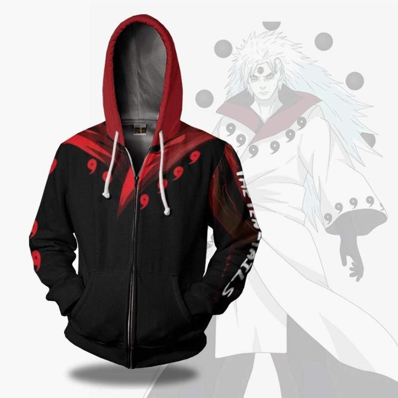Madara Uchiha Jinchuriki 3D All Over Print Hoodie & Zip Hoodie