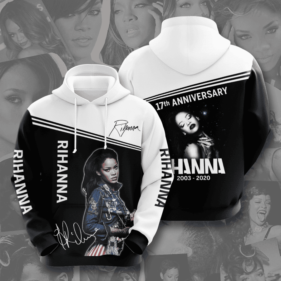 Rihanna 3D All Over Print Hoodie & Zip Hoodie