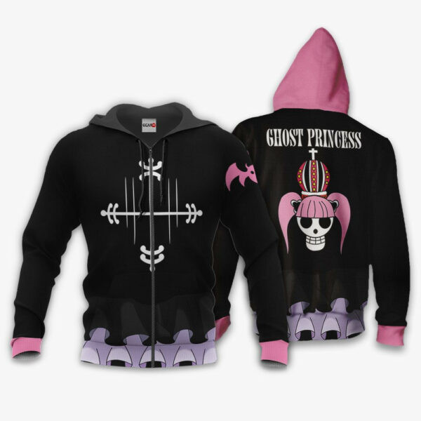 One Piece Perona Uniform Anime 3k162 Cartoon 3d Hoodie Zip Hoodie 1954