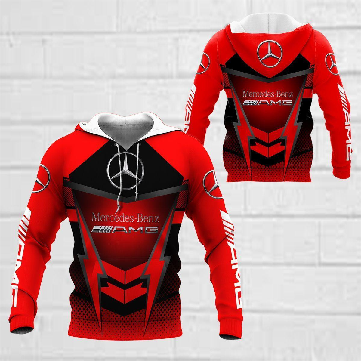 Mercedes Amg Shirt 912, 3d Hoodie Zip Hoodie