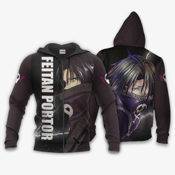 Feitan Hunter X Hunter Anime 3k78 Cartoon 3d Hoodie Zip Hoodie 1560