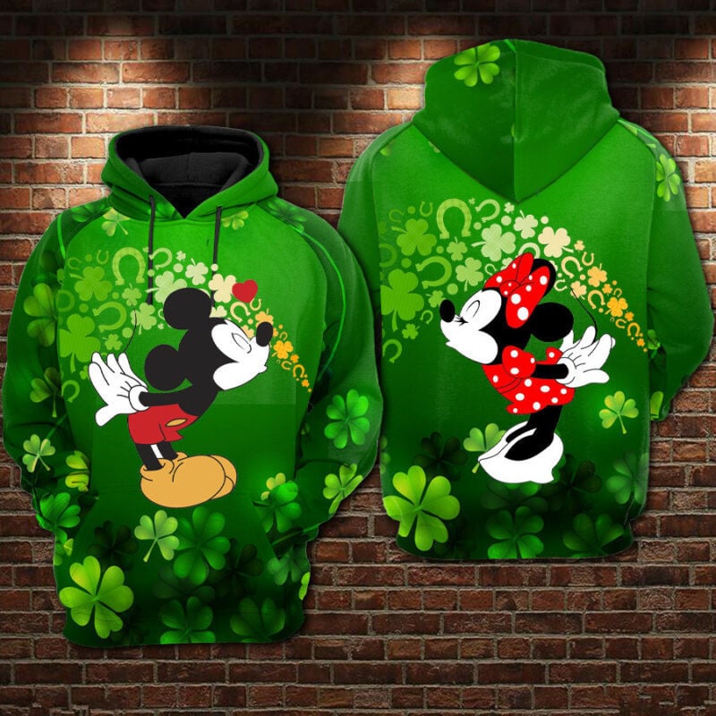 Mickey And Minne Patrick’s Day – Hoodies 31