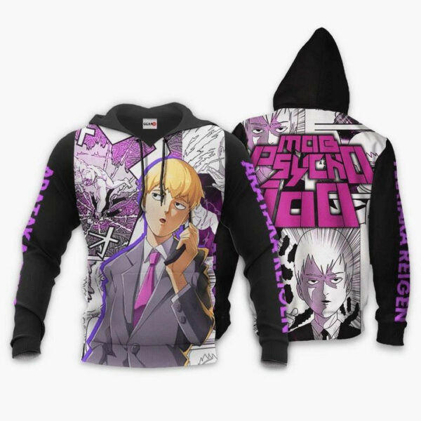 Arataka Reigen Mob Psycho 100 Aop Hoodie 1279