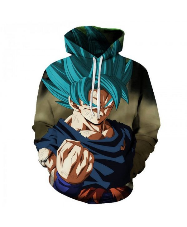 Dragon Ball Violent Fist 3D All Over Print Hoodie & Zip Hoodie