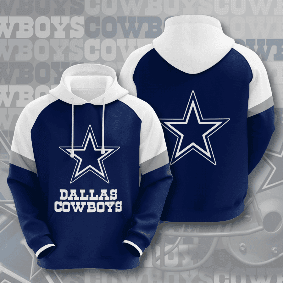 Cowboys 3D All Over Print Hoodie & Zip Hoodie