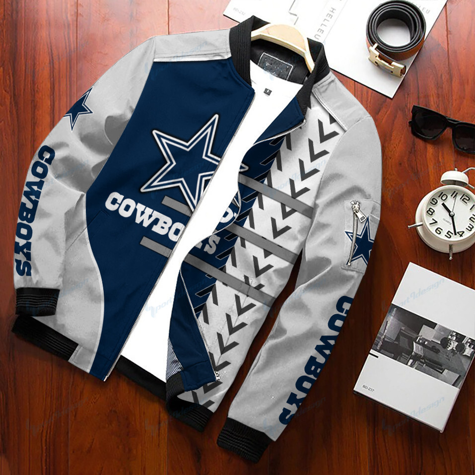 Cowboys Personalized Bomber Jacket BG433
