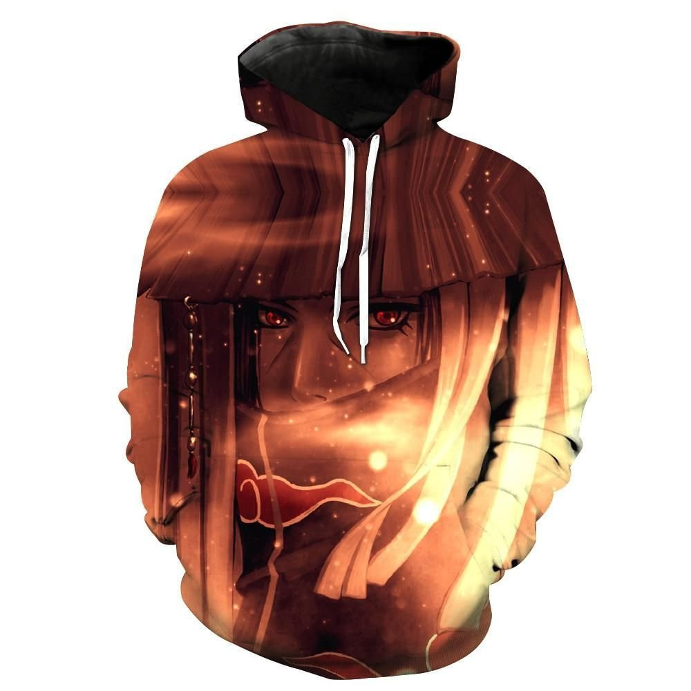 Uchiha Itachi Power Akatsuki Criminal Clan Sasuke Brother Naruto 3D All Over Print Hoodie & Zip Hoodie