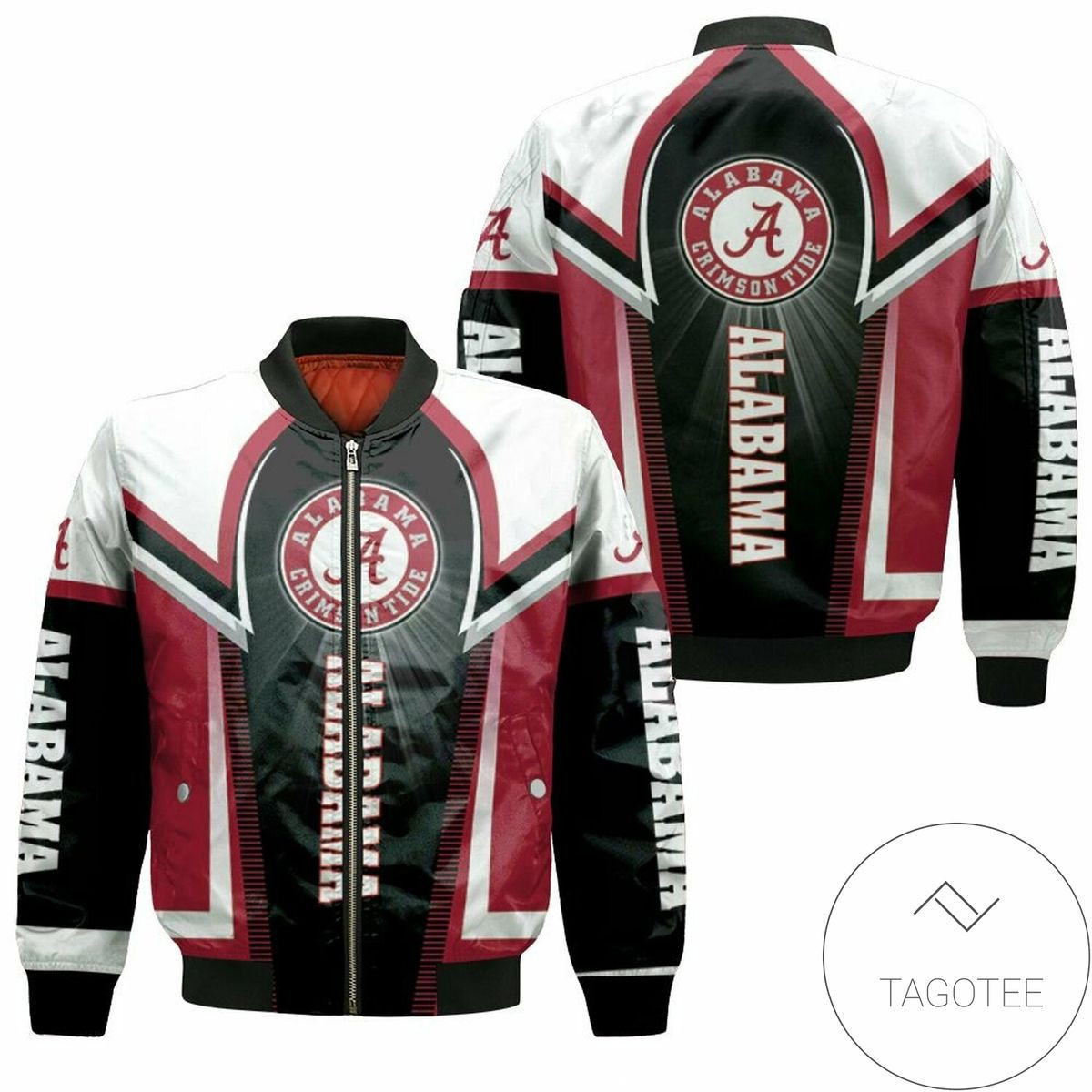 Alabama Crimson Tide Bomber Jacket V8
