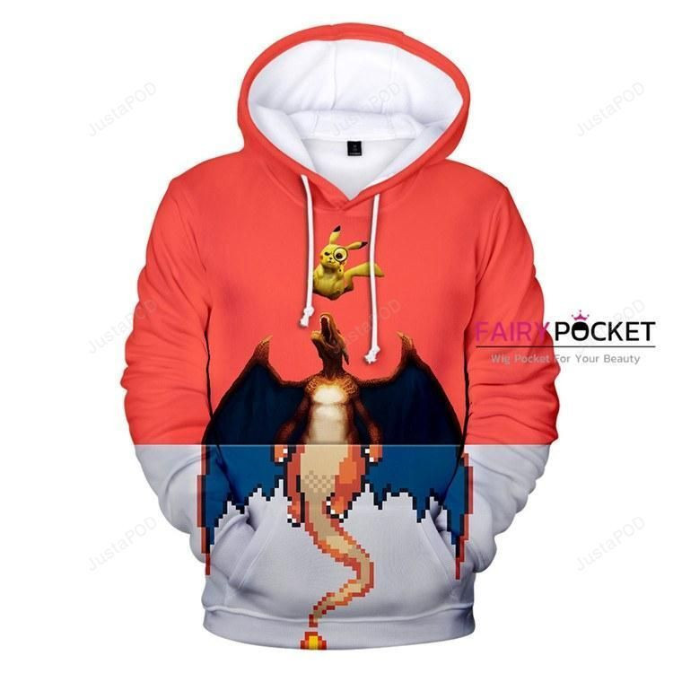 Pokemon Detective Pikachu 3D All Over Print Hoodie & Zip Hoodie