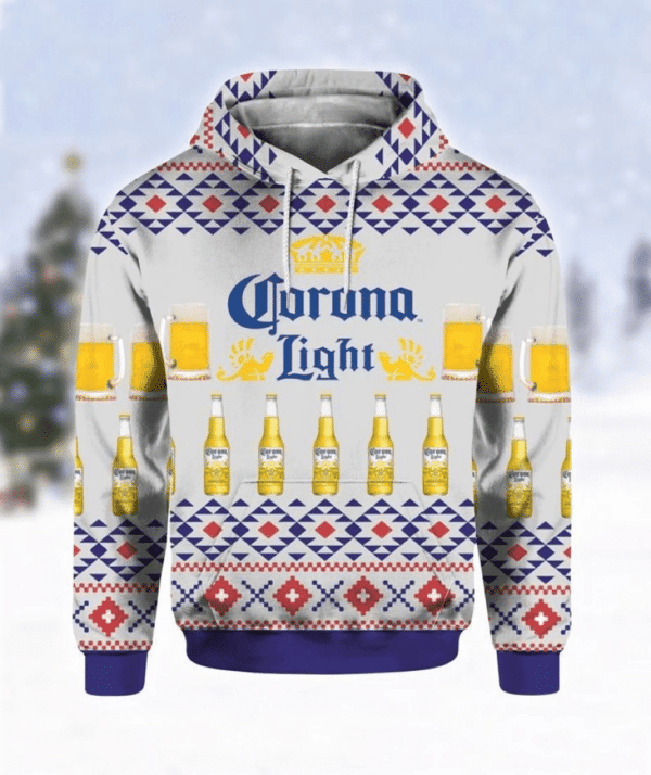 Corona Light Beer Fan Gift, Corona Light Beer Aop Hoodie 811