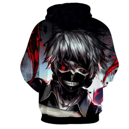 Tokyo Ghoul 3D All Over Print Hoodie & Zip Hoodie