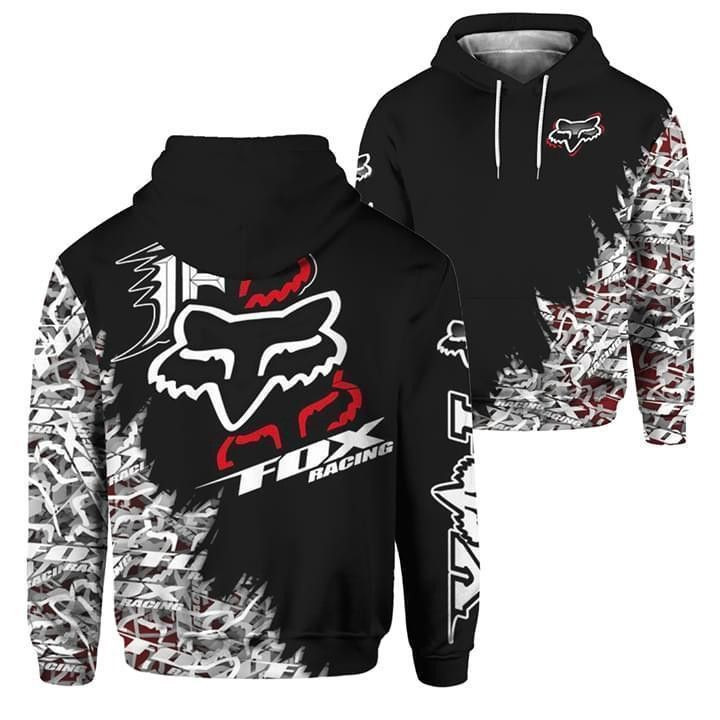 Fox Racing Dirt Bike Motocross Fan 3D All Over Print Hoodie & Zip Hoodie