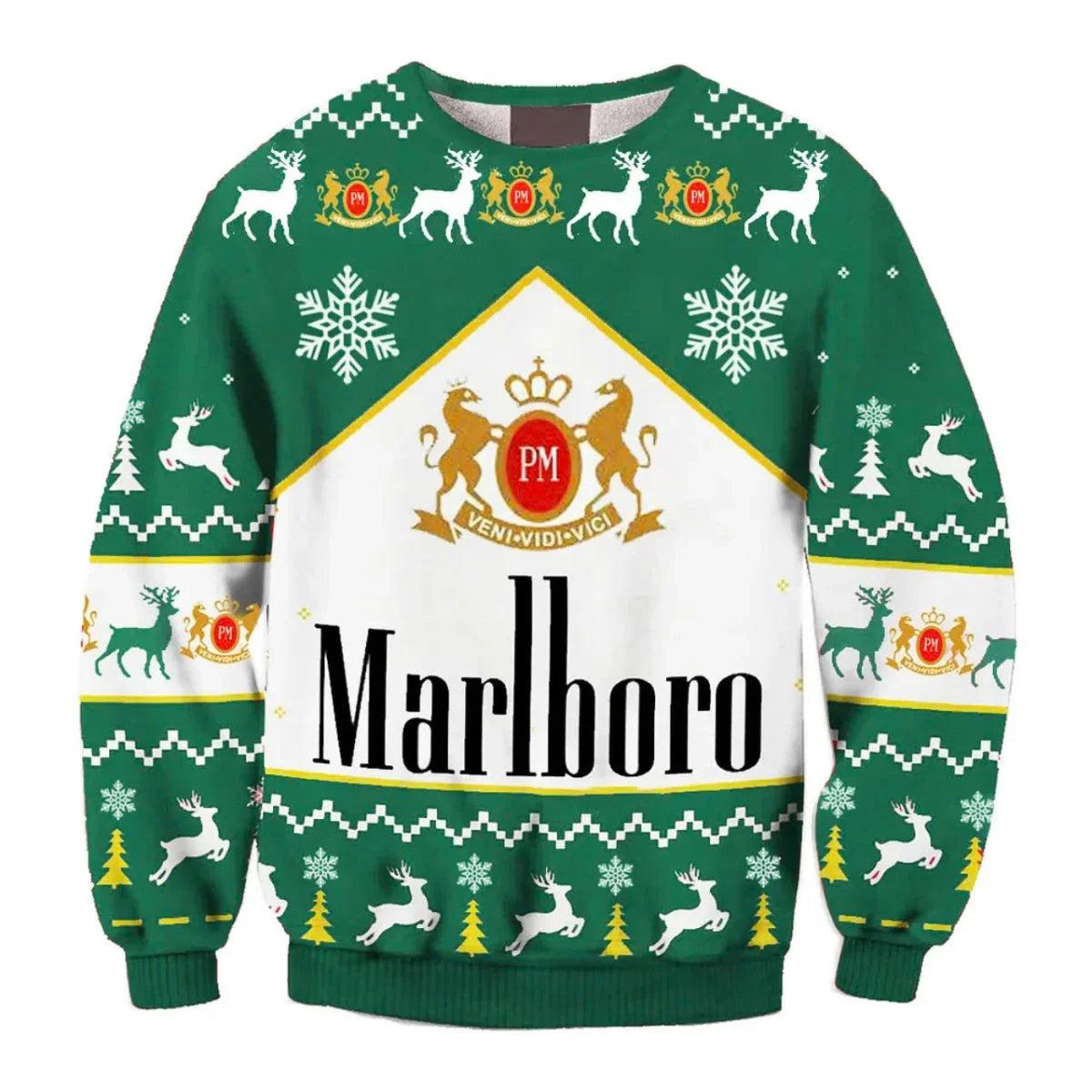 Marlboro Ugly Christmas Sweater