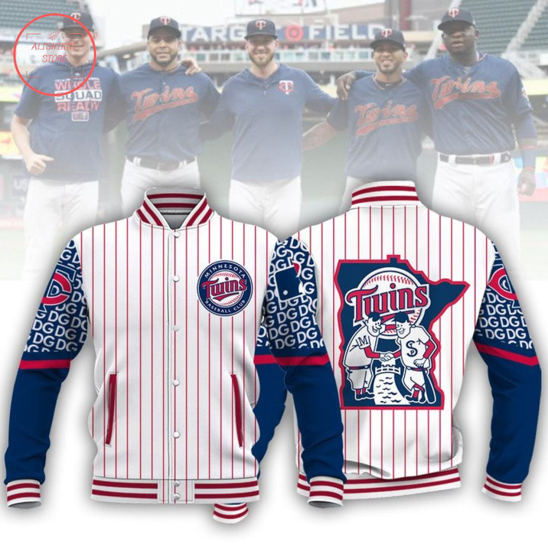 Minnesota Twins Baseball Jacket V3
