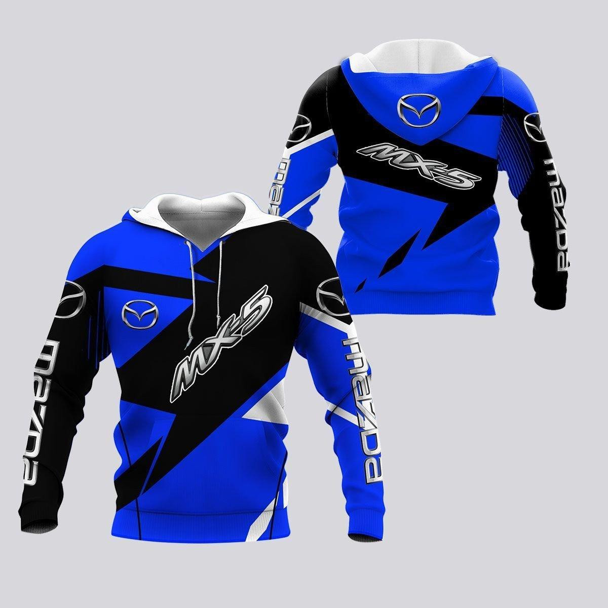 Mazda Mx-5 Shirt 24,   3d Hoodie Zip Hoodie