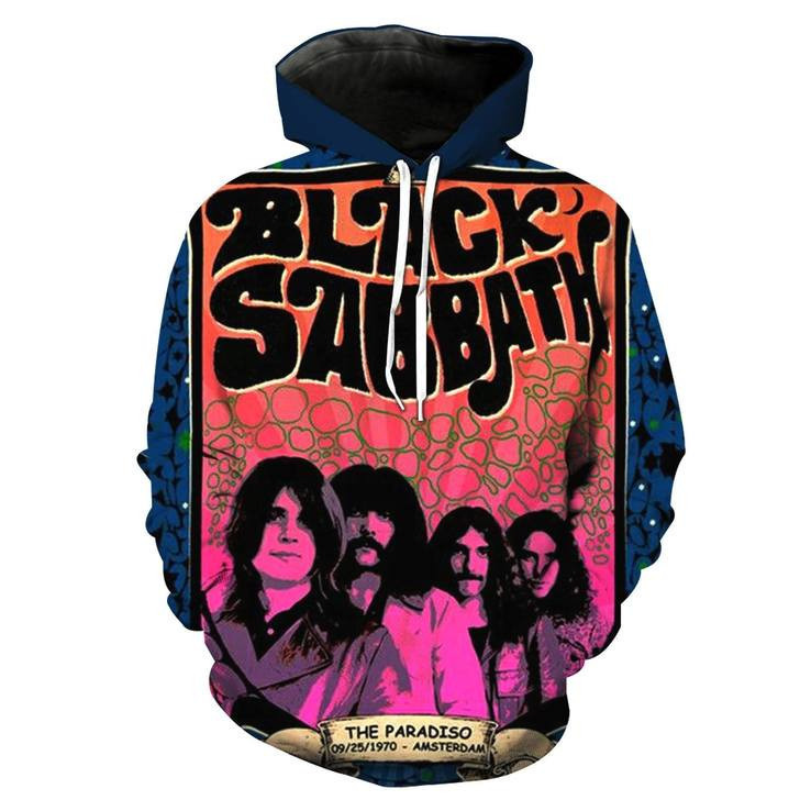 Black Sabbath 3D All Over Print Hoodie & Zip Hoodie