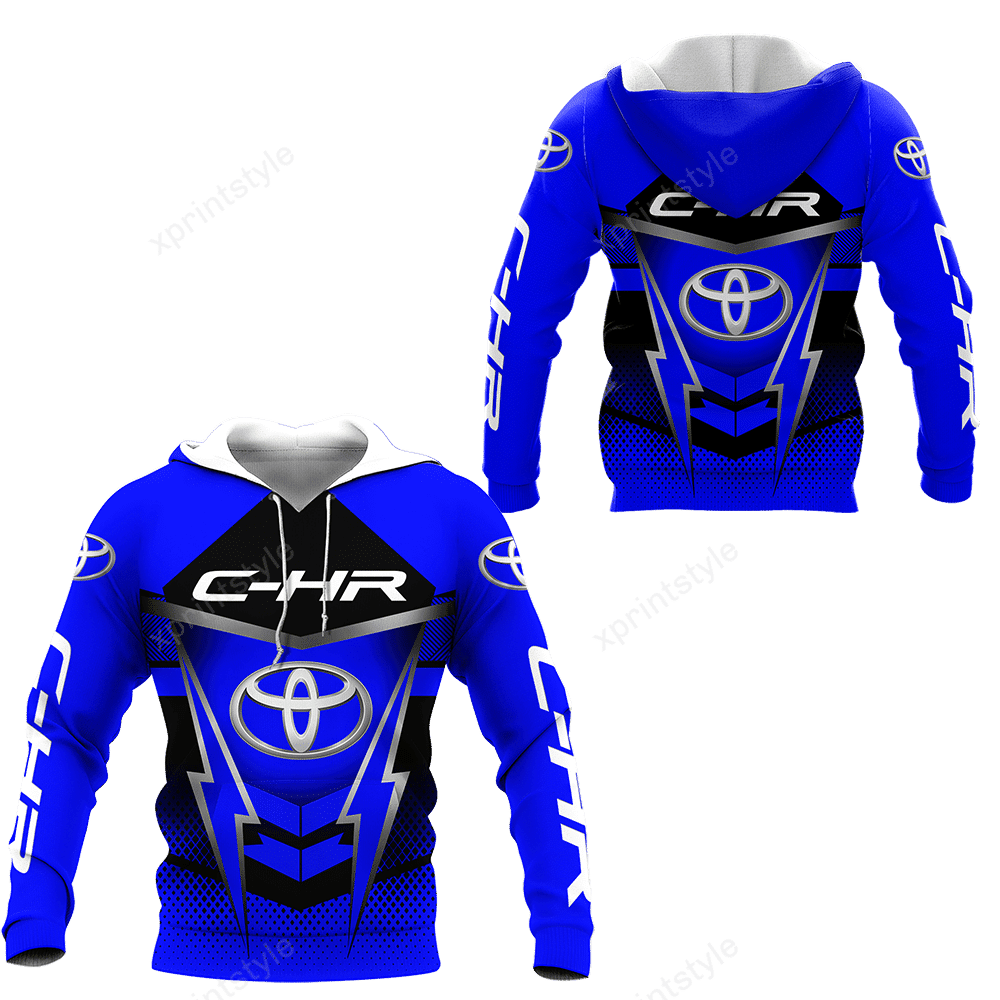 Toyota C-hr Shirt 868, 3d Hoodie Zip Hoodie