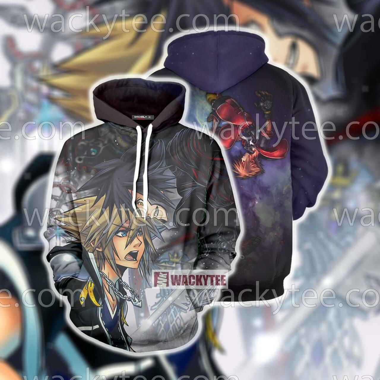 Kingdom Hearts Vanitas And Sora 3D All Over Print Hoodie & Zip Hoodie