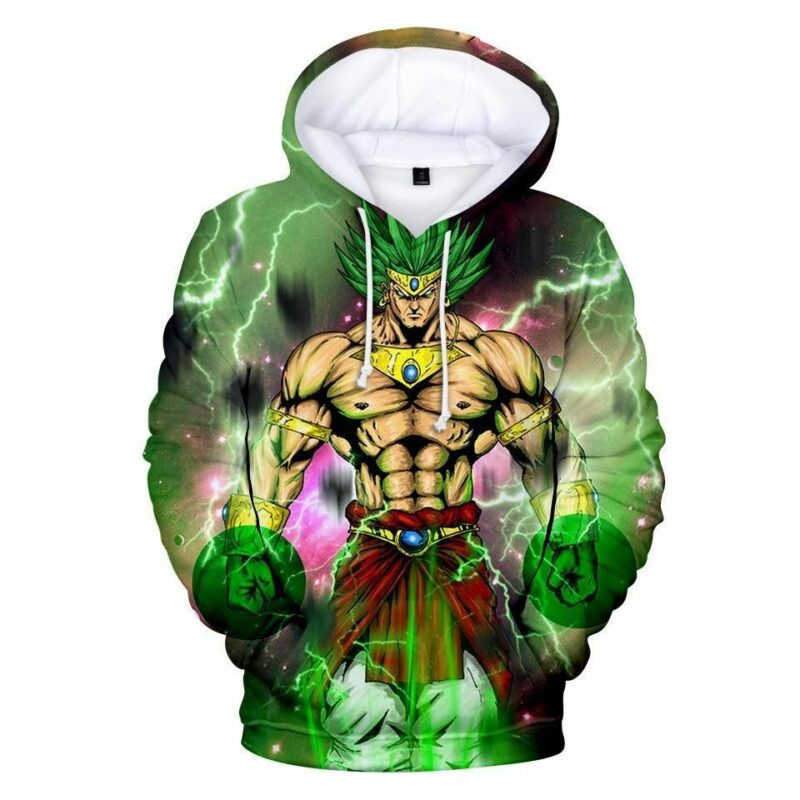 Broly Dragon Ball Gift Over Print 3d Hoodie Zip Hoodie