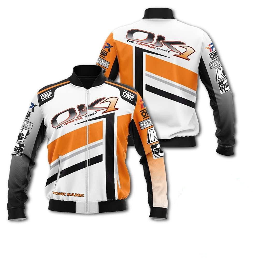 Personalized Ok1 Racing Team Omp Bomber Jacket 854