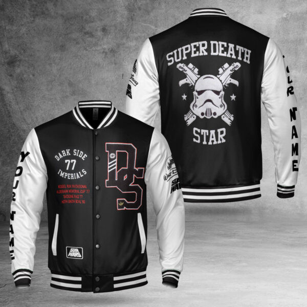 Star Wars Personalized Jacket, Super Star Stromtrooper Trending Baseball Jacket 501 335