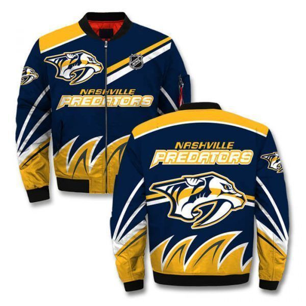 Nashville Predators Bomber Jacket V2