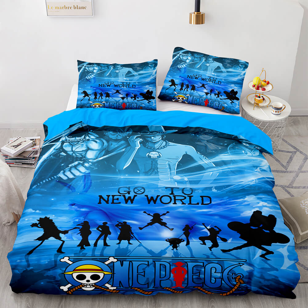 One Piece Bedding Set One Piece Go To New World Duvet Covers