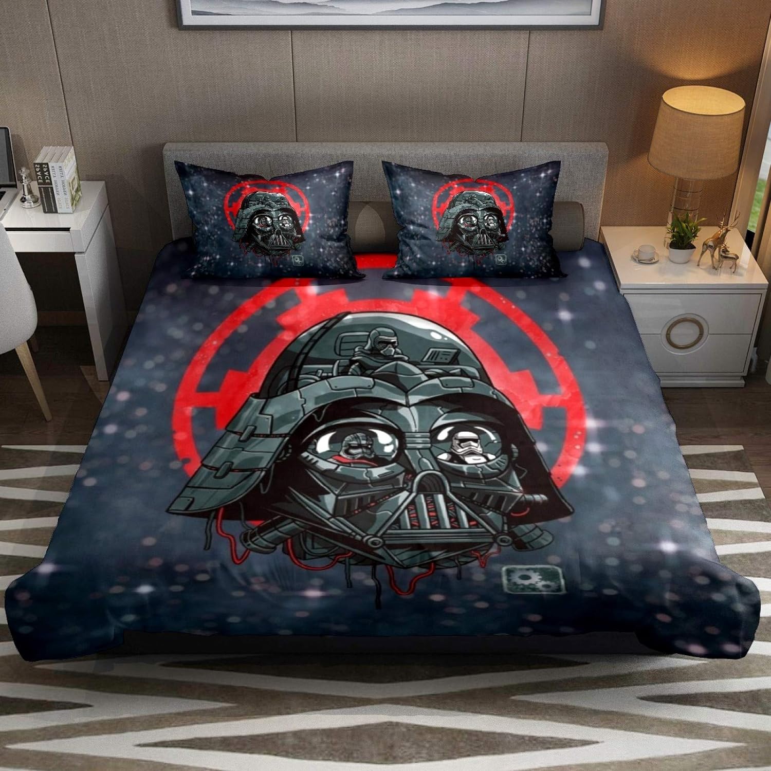 SW Bedding Set SW Darth Vader Ship Art Duvet Covers