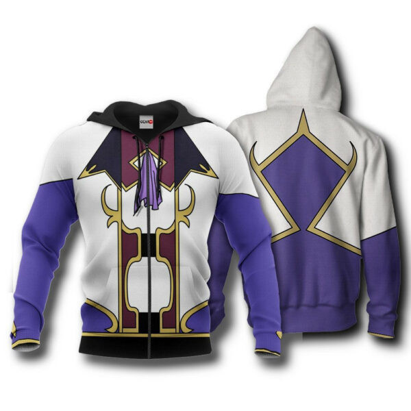 Code Geass Jeremiah Gottwald Costume Anime 3k247 Cartoon 3d Hoodie Zip Hoodie 1151