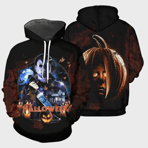 Michael Myers Pumpkin Horror Movies 2k517 Lover Gift,michael Myers All Over Print 3d Hoodie