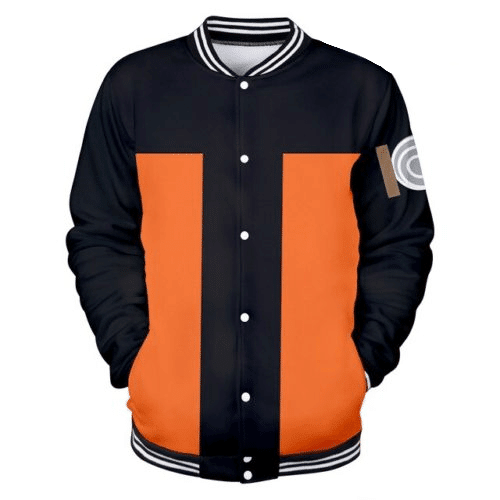 Naruto Uzumaki Naruto Anime Baseball Jacket 463