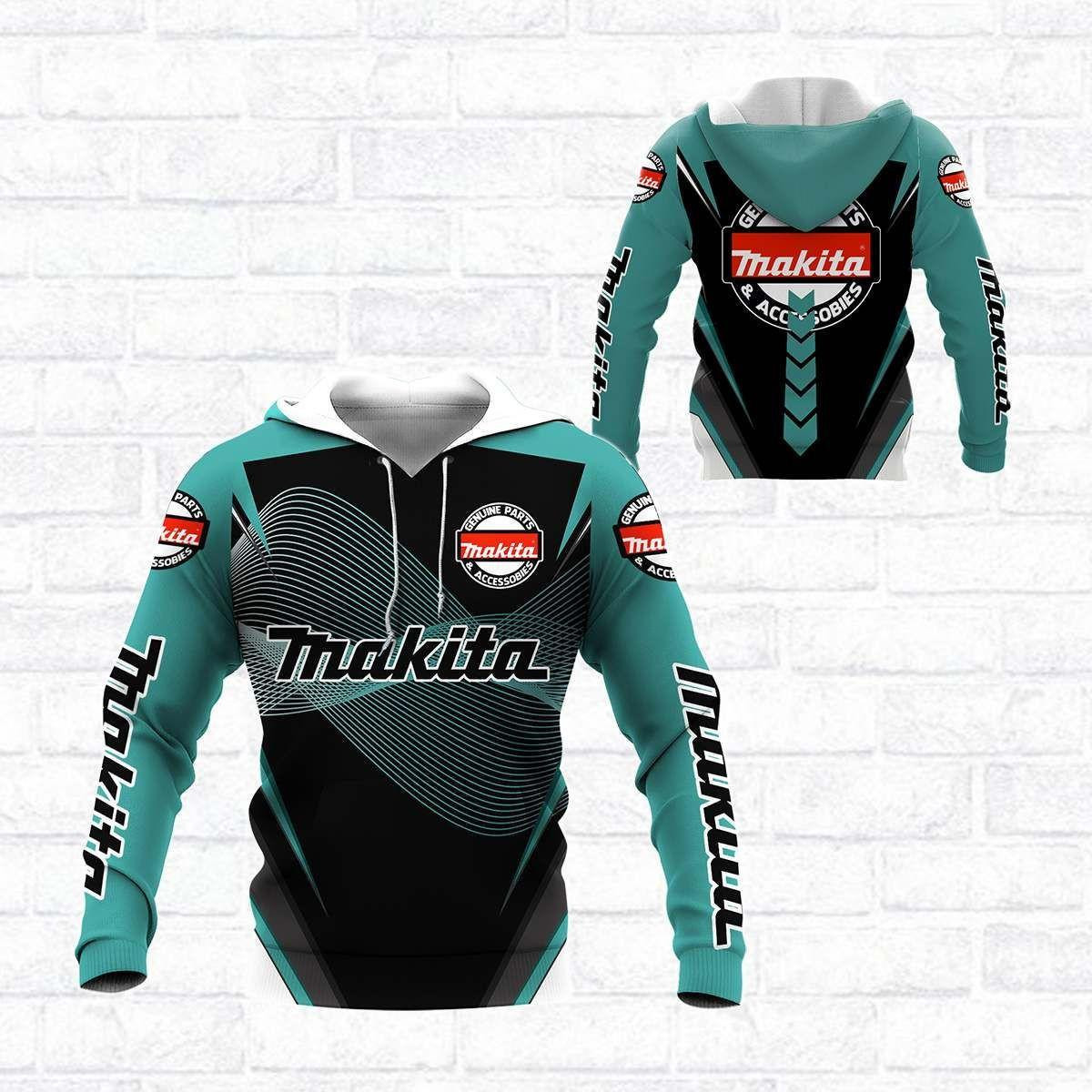 Makita Shirt 947, 3d Hoodie Zip Hoodie
