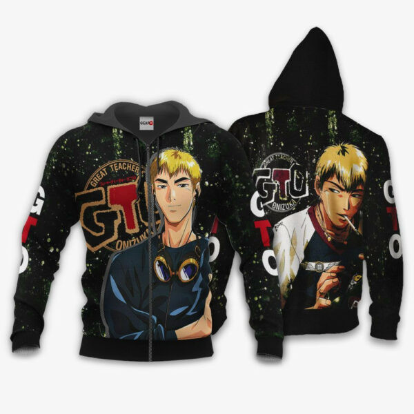Great Teacher Onizuka Anime 3k308 Cartoon 3d Hoodie Zip Hoodie 1548