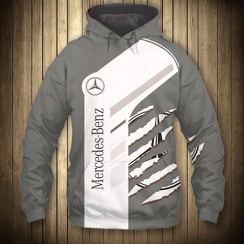 Mercedes Benz Luxury Car 5k502 Cartoon 3d Hoodie Zip Hoodie