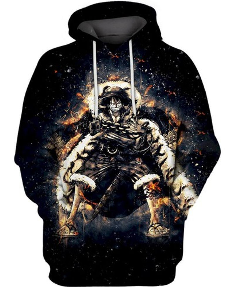 The Best Monkey D Luffy One Piece All Over Printed 3d Hoodie