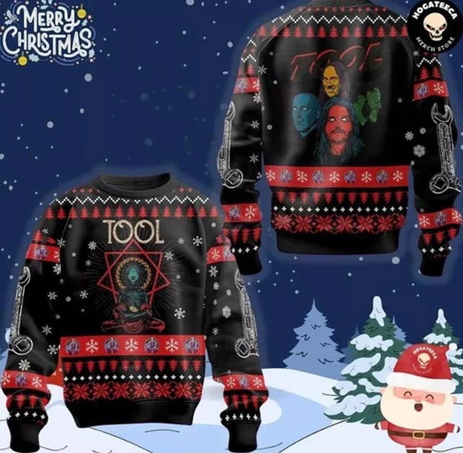Tool Band Ugly Christmas Sweater