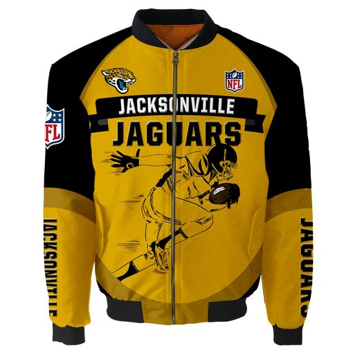 Jacksonville Jaguars Thick Bomber Jacket CSBBT188