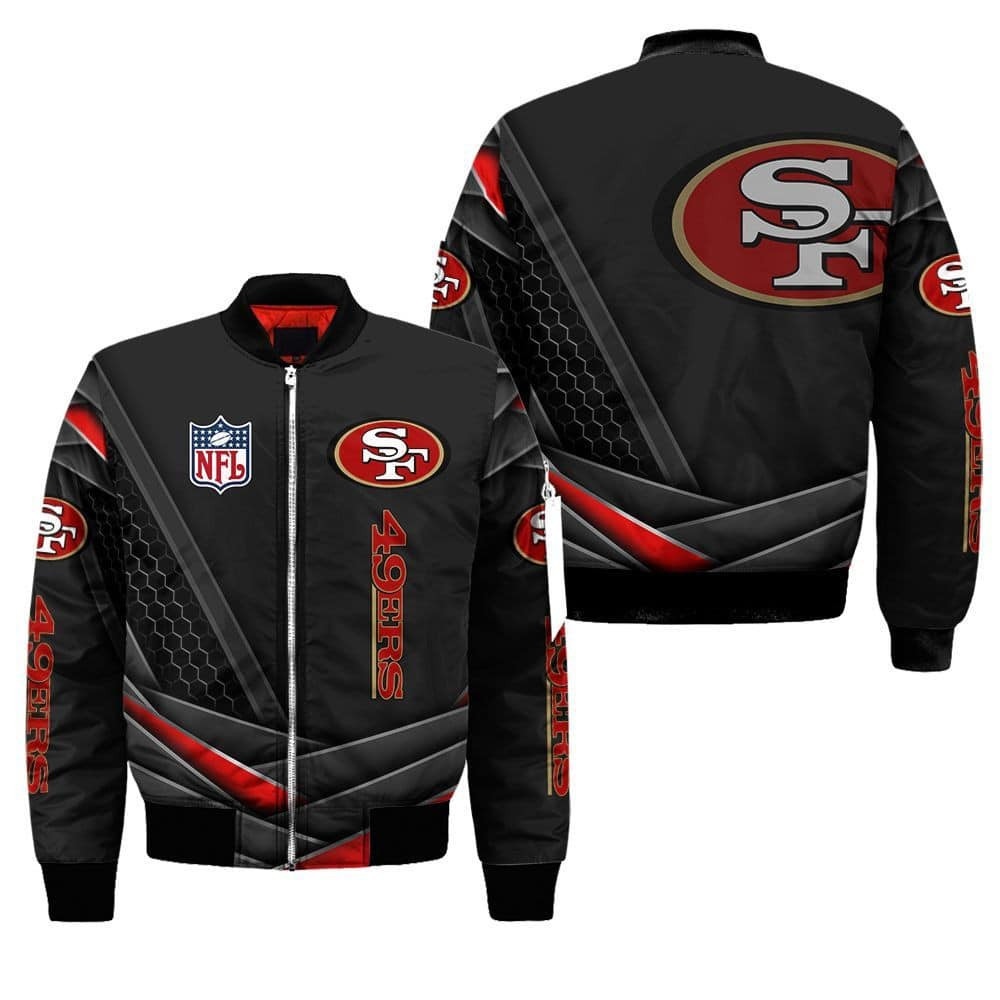 San Francisco 49ers Bomber Jacket 06